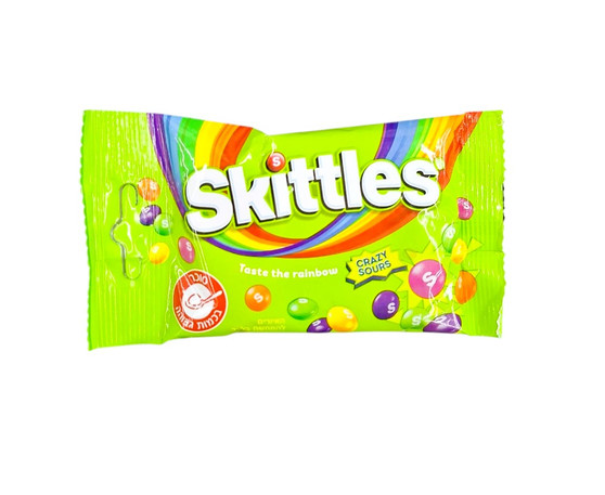 Paskesz skittles crazy sours 1.35 oz