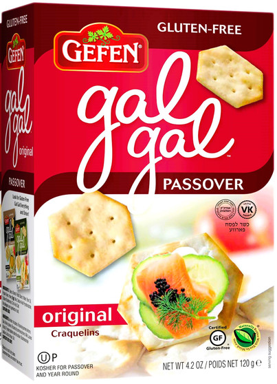 Gefen Crackers Gal Passover Original 4.2 Oz