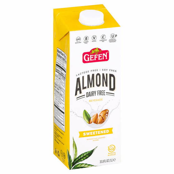 Gefen Milk Almond Sweetened 1 Lt