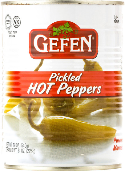 Gefen Pickled Hot Peppers