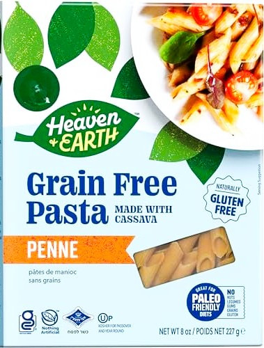 H&E Pasta Cassava Penne 8 Oz