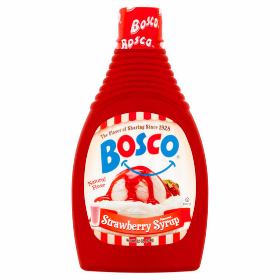 Bosco Syrup Strawberry 22 Oz