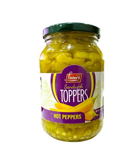Liebers Sandwich Toppers Hot Pepper 16 Oz