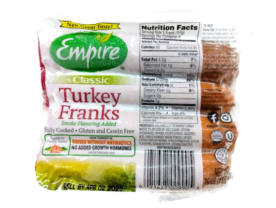 Empire Turkey Franks 454 Grs