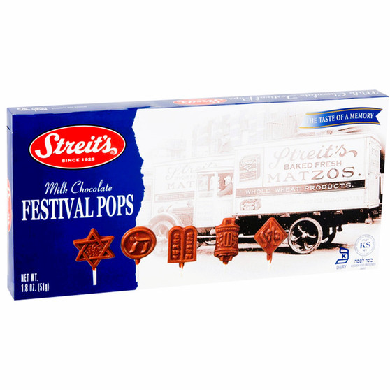 Streits Milk Chocolate Festival Pops 2 Ozi