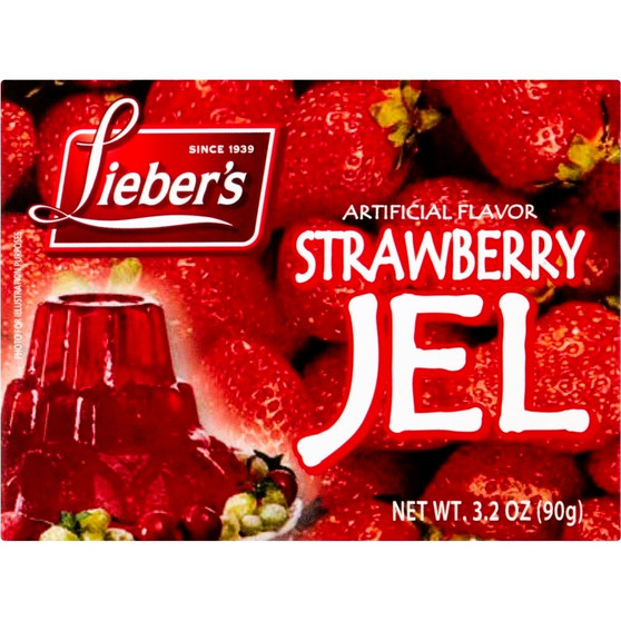 Liebers Strawberry Jello