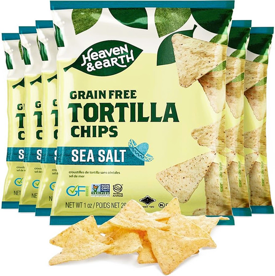 H&E Chips Tortilla Sea Salt Ioz