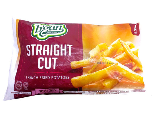 Bgan Straigth Cut French Fried Potatos