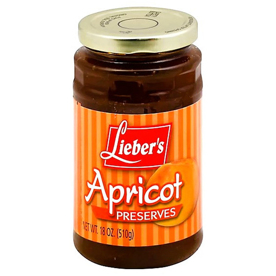 Liebers Apricot Preserves 18 Oz