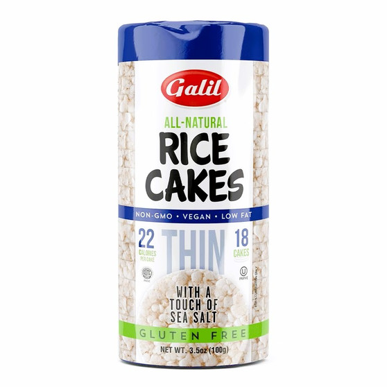 Galil Thin Rice Cakes Sea Salt 