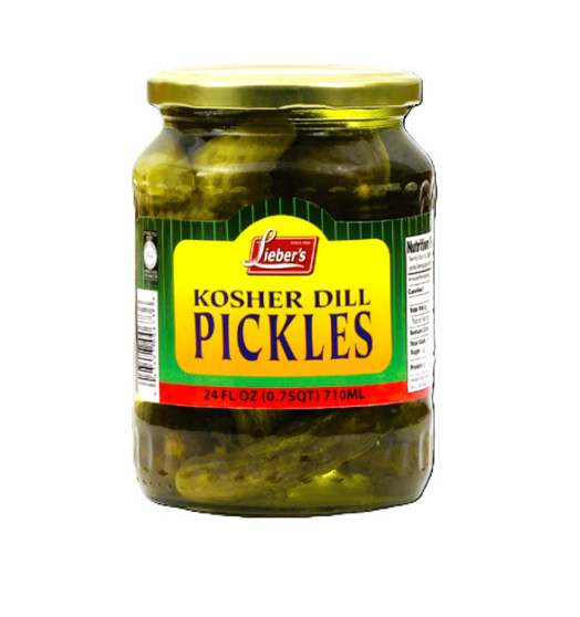 Liebers Kosher Dill Pickles 720 Ml