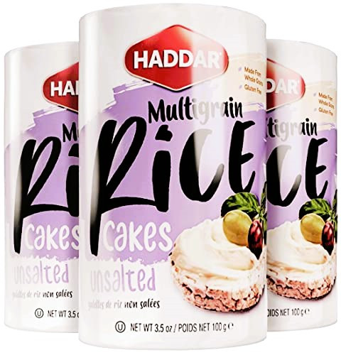 Haddar Rice Cakes Unsalted 4.2Oz