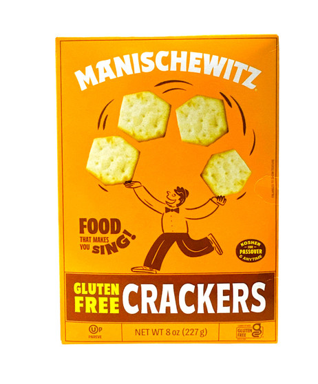Manischewitz Gluten Free Crackers Salted 227 Grs