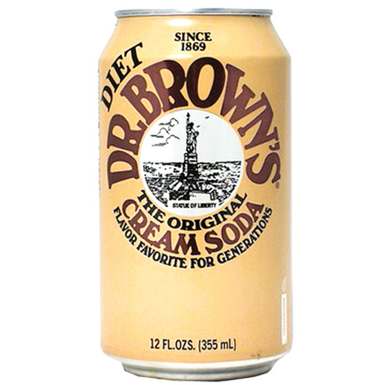 Dr Brown Diet Cream Soda Oz Six Pack
