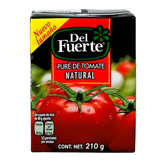 Del Fuerte Pure De Tomate Natural 1 Kg