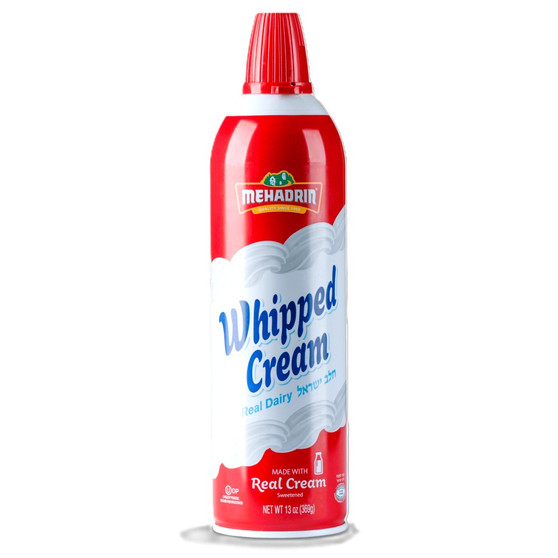 Mehadrim Whipped Cream Can 12/13Oz