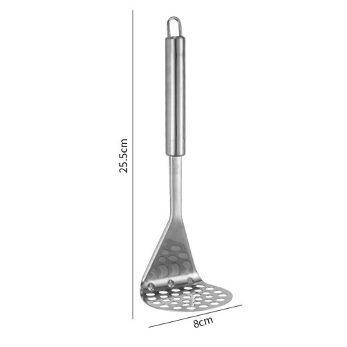 Stainless Steel Manual Potato Press; Baby Food Masher; Wavy Potato Press; Kitchen Gadgets