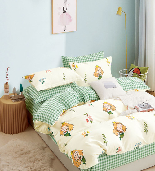 Little Mermaid 100% Cotton Comforter Set 