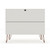 Manhattan Comfort Rockefeller Mid-Century- Modern Dresser with 3-Drawers in