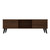 Manhattan Comfort Doyers 62.20 Mid-Century Modern TV Stand in Nut Brown