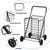 Portable Folding Shopping Cart Utility for Grocery Laundry