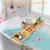 Bathtub Caddy Tray Crafted Bamboo Bath Tray Table Extendable Reading Rack Tablet Phone Holder