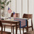 1PC Rectangle Linen Blend Striped Table Runners; Encryption Linen Home Decoration Independence Day Atmosphere Waterproof Table Runner; 72"*13"; Patriotic Decoration