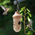 Fashion Outside Wooden Hummingbird House Hanging Swing Hummingbird for Wren Swallow Sparrow Houses Hummingbird