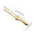 1pc Barbecue Clip Stainless Steel Food Clip; Baking Bread Clip; Hotel Restaurant Squeegee Clip