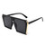 Women Square Oversize Fashion Sunglasses