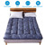 Mattress Topper Pad Quilted Mattress Cover Bed Protector King Queen Full Twin Size