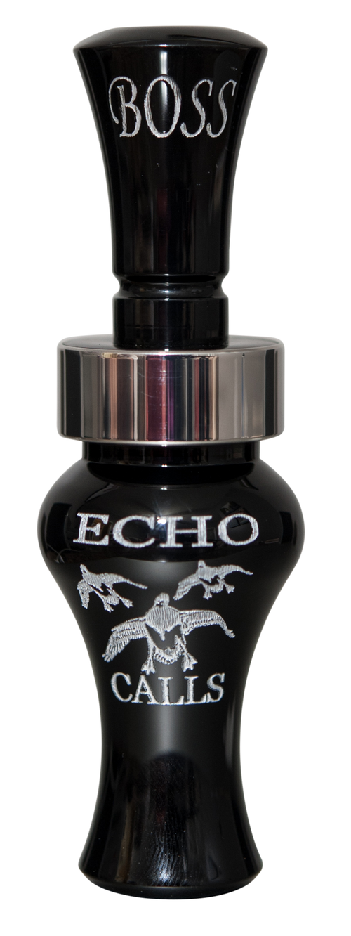 Echo Calls Boss Single Reed Mallard Duck Call, Black - 80002