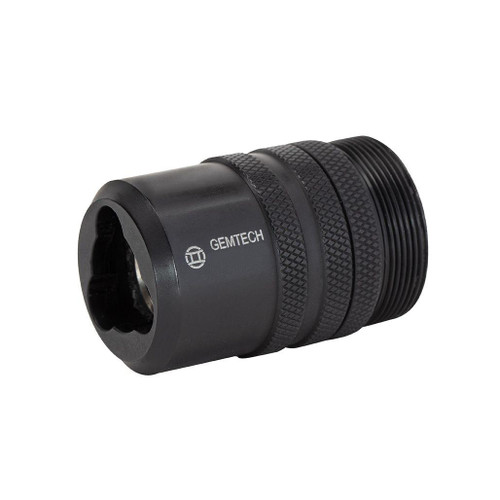 Gemtech GM-9/MM9 3-Lug MP5 Quick Disconnect Female Adapter Mount, Black - 12180