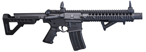 Crosman DPMS SBR CO2 BB Air Rifle 25rd Select Fire, Black - DSBR