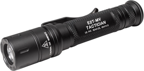 SureFire Tactician Dual Output Handheld Light, Black - E2T-MV