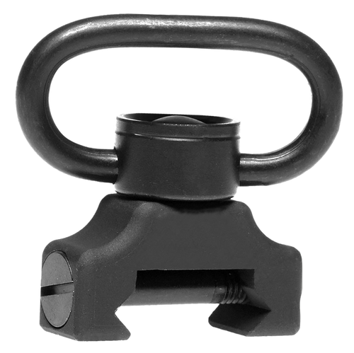 Troy Industries QD360 Mount with Swivel Push Button, Black - SMOUPBS00BT00