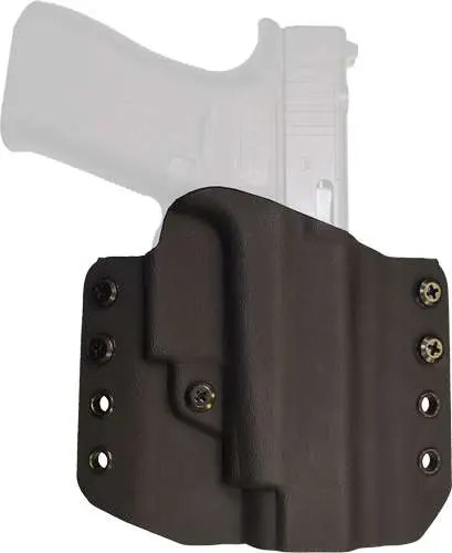 Comp-tac Warrior OWB Kydex Glock 48 MOS RH Holster, Black - C708GL335RBKN
