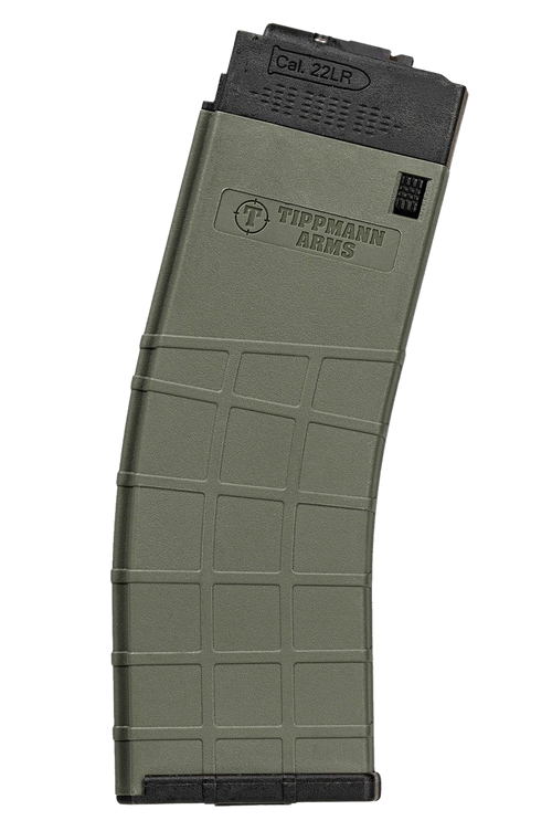 Tippmann Arms M4-22 .22 LR 25rd Magazine, OD Green Steel - A201248