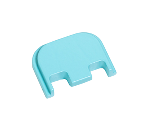 Timber Creek Outdoors Glock 17/19 Slide Cover Plate, Robin's Egg Blue Aluminum - GLSCPRE