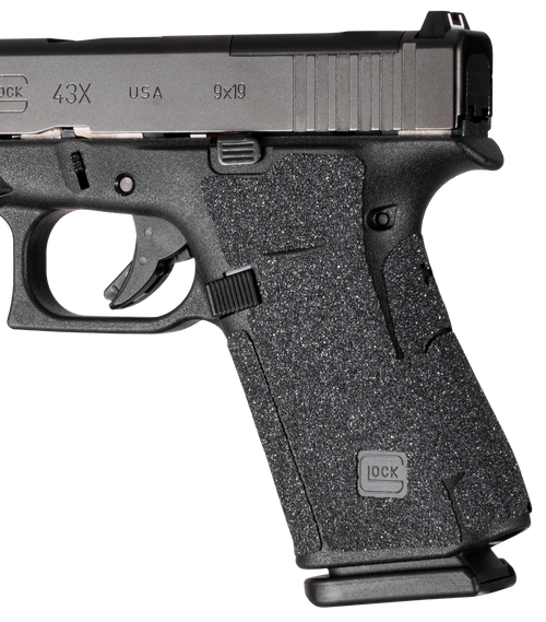 Hogue Wrapter Grip, Black Adhesive Rubber Fits Glock 43x/48 - 18269