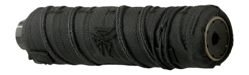 Burn Proof Gear 5.56/7.62 Ti Flash Hider, 5.75" x 1.8", Black - BPG-SCC-H-5-75-1-8-BLK