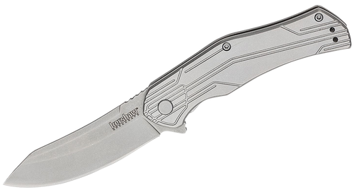 Kershaw Husker Folding Knife, Stonewashed - 1380X