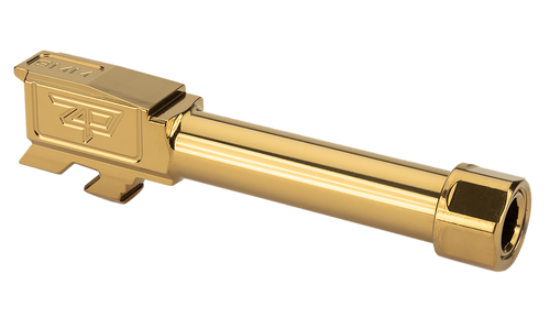 Zaffiri Precision ZP.43BTG 9mm Luger 3.92" Threaded Barrel, Gold TiN - ZP.43BTG