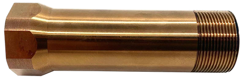 Otter Creek Arms OPS/AE Over The Barrel Adapter, 1/2x28, Raw Heat Treat - OCL901