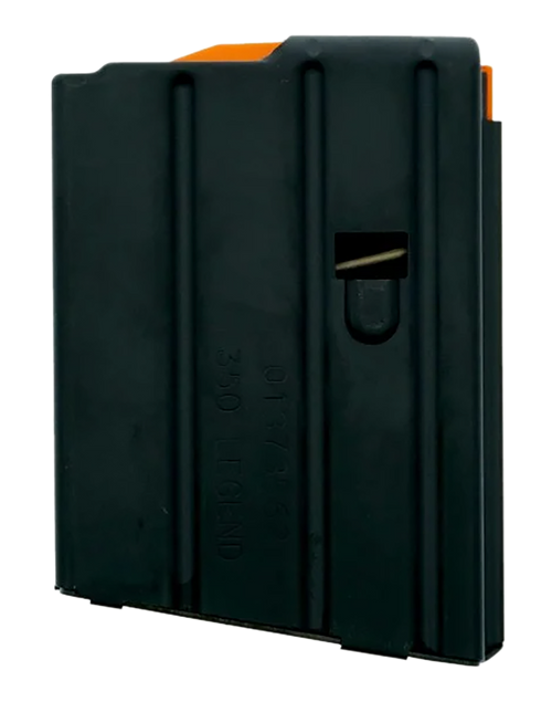 DuraMag 350 Legend 5rd Rifle Magazine, Black Stainless Steel - 5X35041178CPD