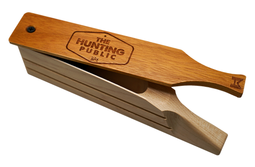 Woodhaven Custom Calls THP Box Call Maple/Walnut - WH245