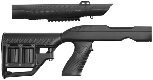 Adaptive Tactical Tac-Hammer RM4 Adjustable Stock with Magazine Compartments, Black Synthetic - AT02020