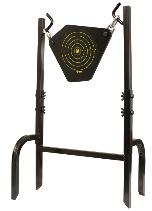 SME 95GNG Gong Heavy Duty 9.50" Handgun/Rifle Target, Black - 95GNG