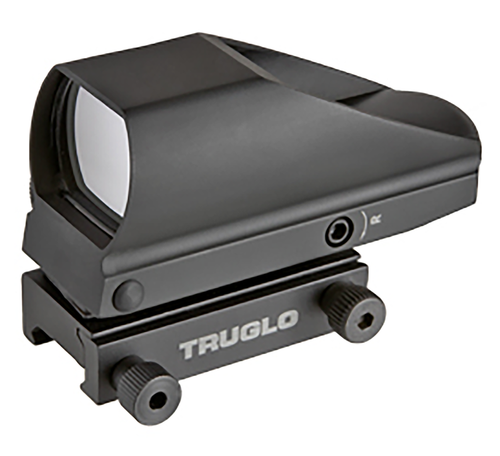 Truglo Tru-Brite Dual Color Open Red Dot Sight 1x34 5 MOA, Black - TG8385B