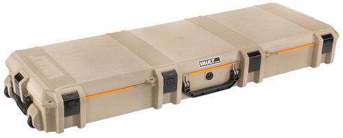 Pelican Vault Double Rifle Case 53" Tan with Foam - VCV800